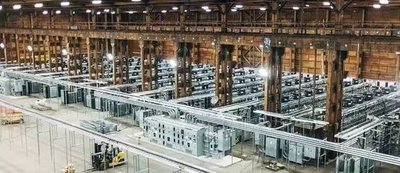 Low-noise cryptocurrency mining farm