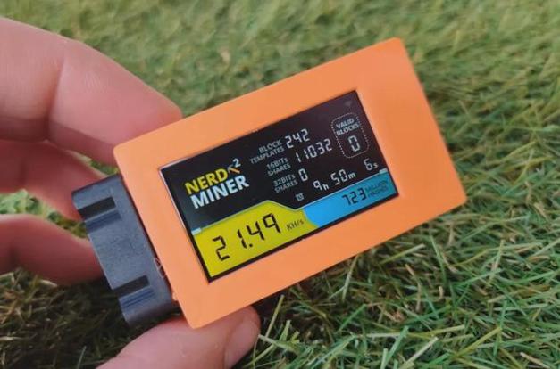 Cutting-edge cryptocurrency mining rig operating under a wind-powered hosting environment